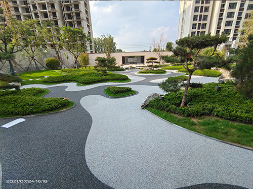 透水膠粘石1平米多少錢