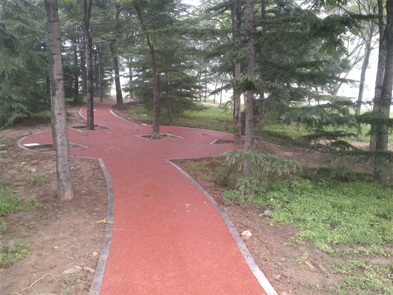 彩色生態(tài)透水混凝土地坪