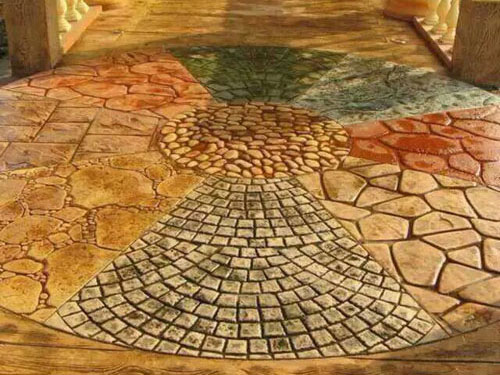 壓花混凝土，壓花地坪廠家