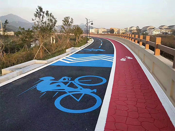 SP壓花彩色路面