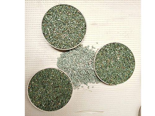 綠色水洗石樣塊